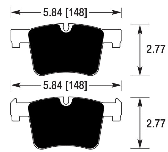 Porterfield Brake Pads for 2017 BMW X4 - Exc M40i