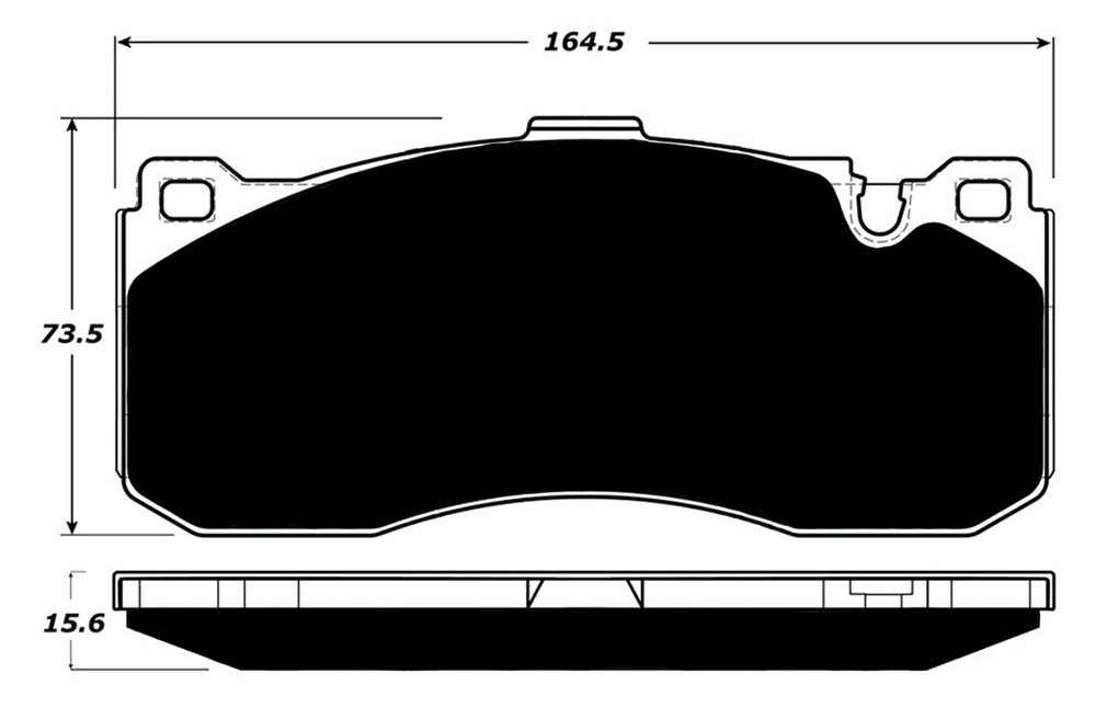 Porterfield Brake Pads for 2013 BMW 135i
