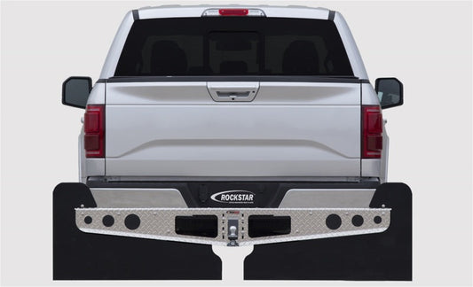 Access Rockstar 2XL 2020+ Chevrolet / GMC 2500/3500 Diamond Plate Hitch Mounted Mud Flaps A10201122