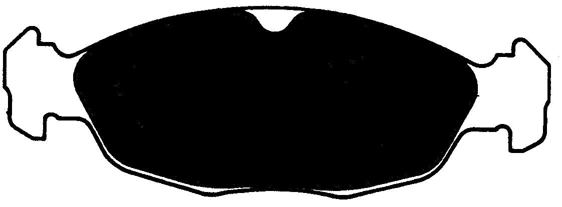 Porterfield Brake Pads for 2001 JAGUAR XJ Sport