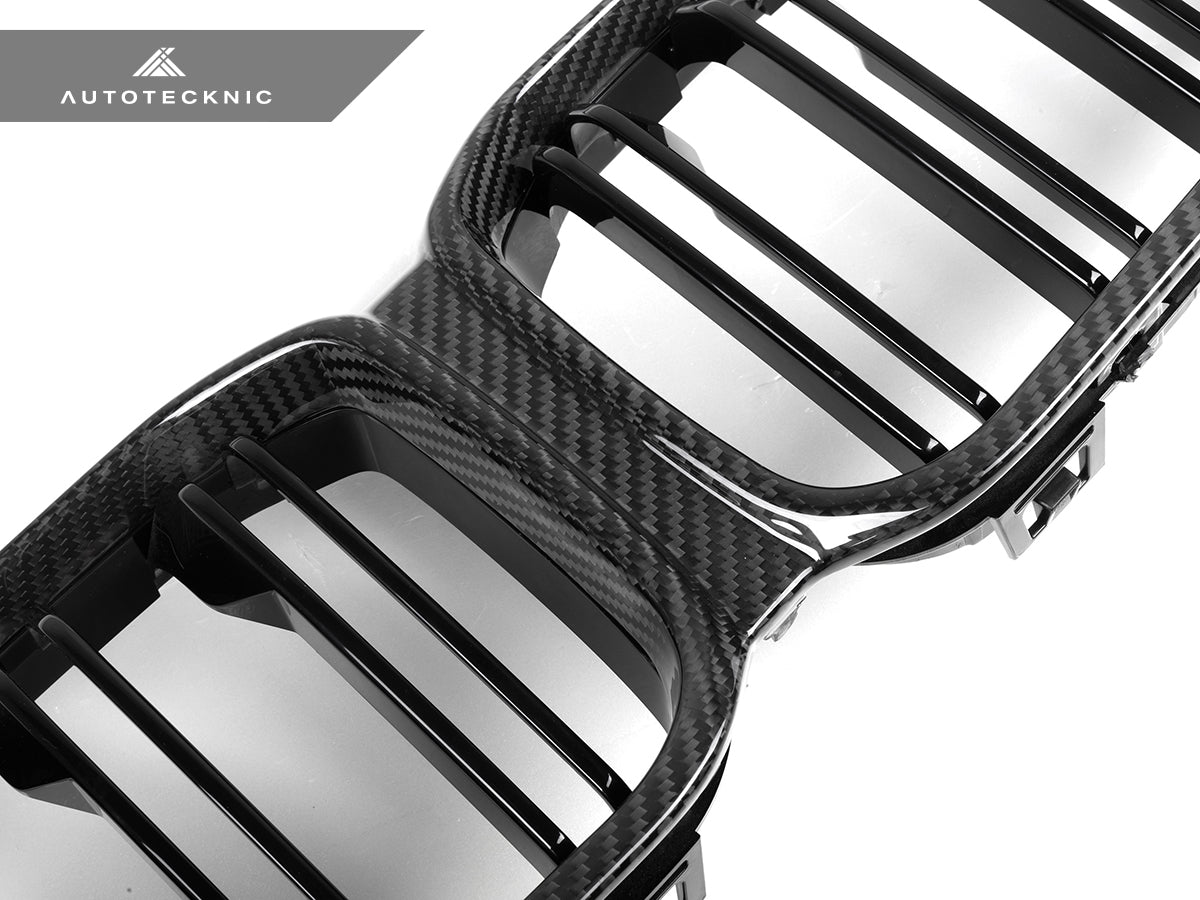 AutoTecknic Replacement Dry Carbon Front Grille - F87 M2 Competition