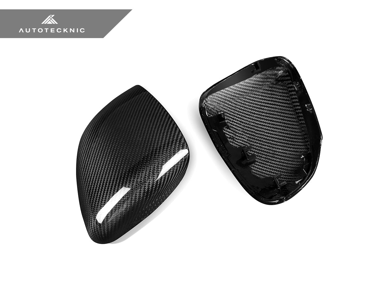 AutoTecknic Replacement Dry Carbon Mirror Covers - Mercedes-Benz V177 | W177 A-Class | W118 CLA-Class