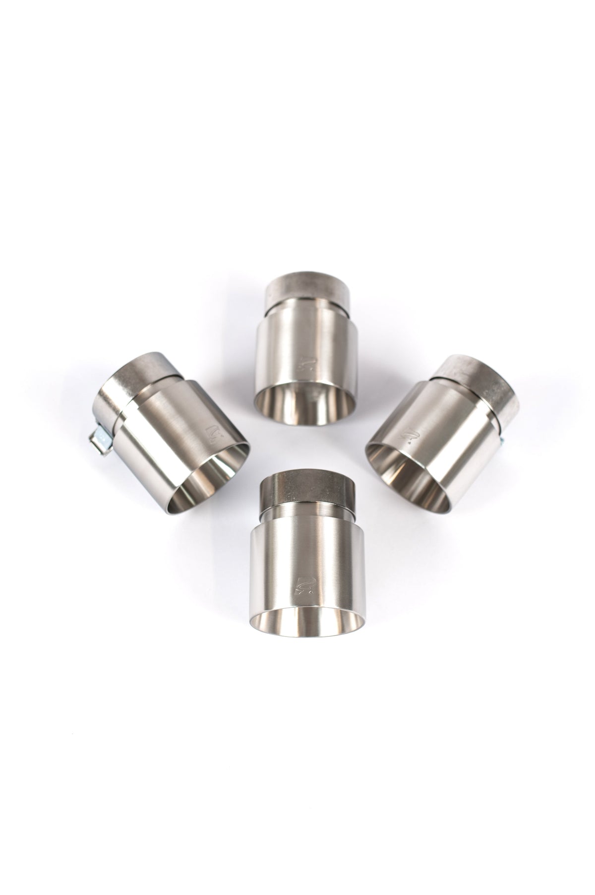RENNELEMENT 4” INCH Exhaust Tips for OEM Exhaust