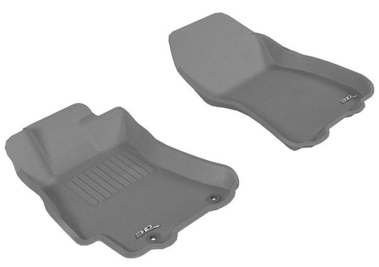 3D MAXpider 2010-2014 Subaru Legacy/Outback Kagu 1st Row Floormat - Gray L1SB00411501