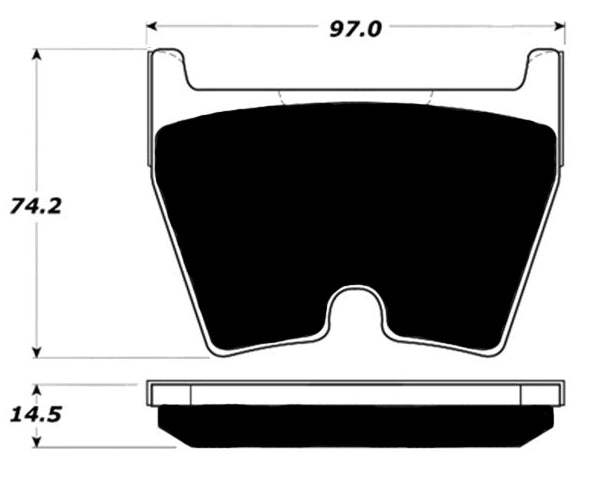 Porterfield Brake Pads for 2010 AUDI R8 - (Excluding Ceramic Discs)