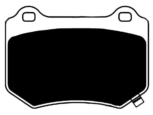 Porterfield Brake Pads for 2018 SUBARU WRX Sti