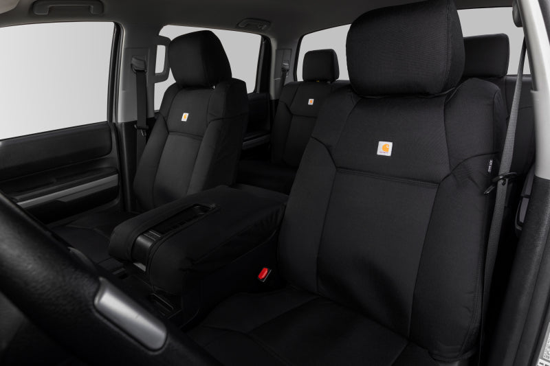 Covercraft 24-25 Ford F-250/F-350 SD Carhartt Super Dux PrecisionFitFront Row Seat Covers - Blk GTF4422ABCOBK