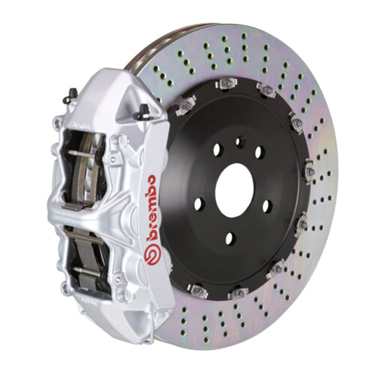 Brembo 24+ BMW M30i/530i xDrive/24+ 540i xDrive Fr GT BBK 6 Pist Cast 405x34 2pc Rotor Drl- Silver 1N1.9551A3