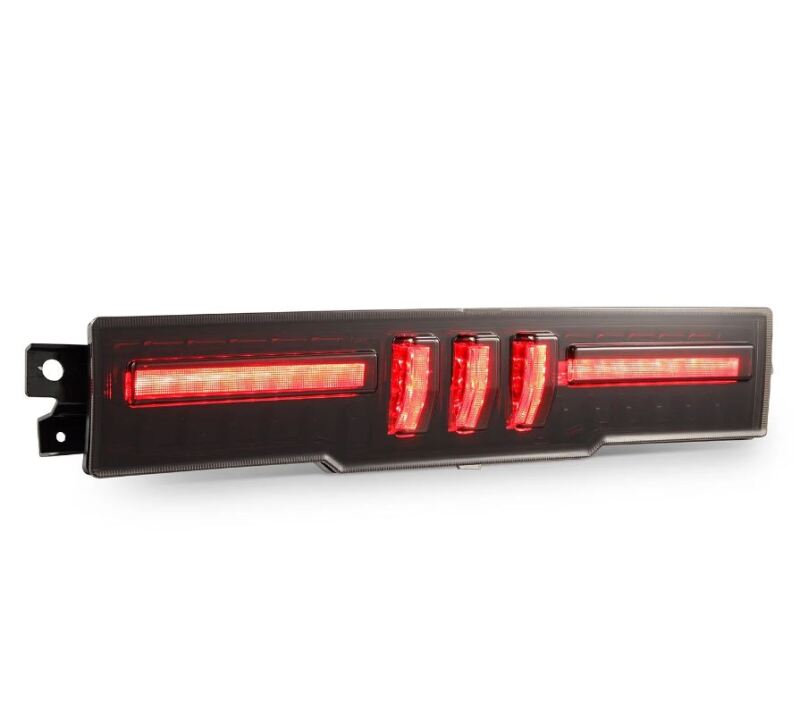 AlphaRex 21-24 Toyota GR86 / 21-24 Subaru BRZ NOVA-Series Prismatic LED Fourth Brake Light Blk Smoke 220050 *Discontinued