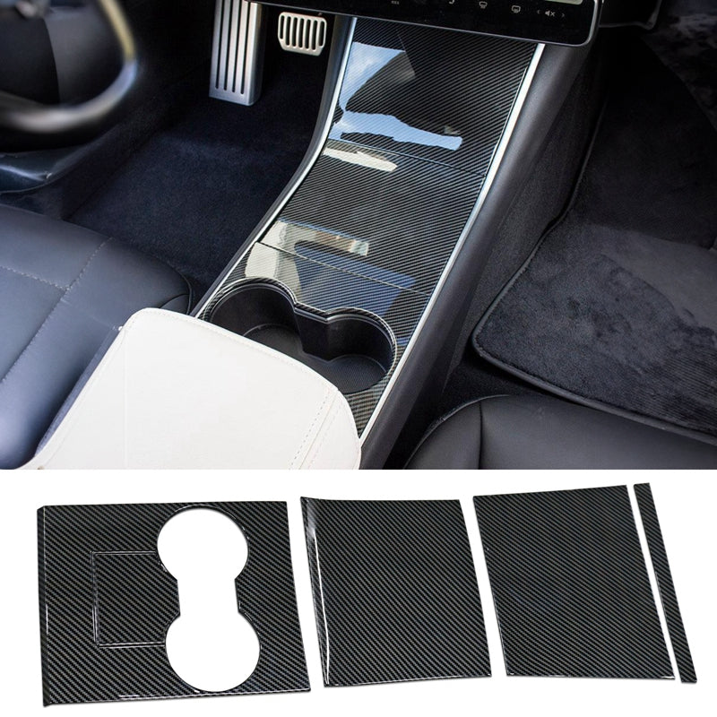2017-2020 Tesla Model 3 Gloss Console Box Cover ABS