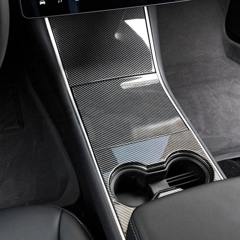2017-2020 Tesla Model 3 Gloss Console Box Cover ABS