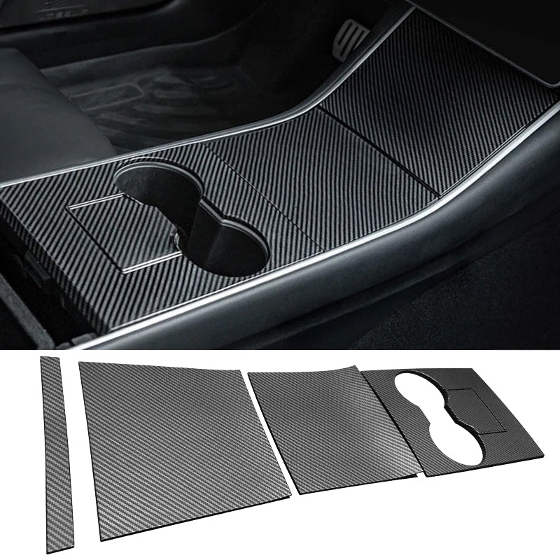 2017-2020 Tesla Model 3 Gloss Console Box Cover ABS
