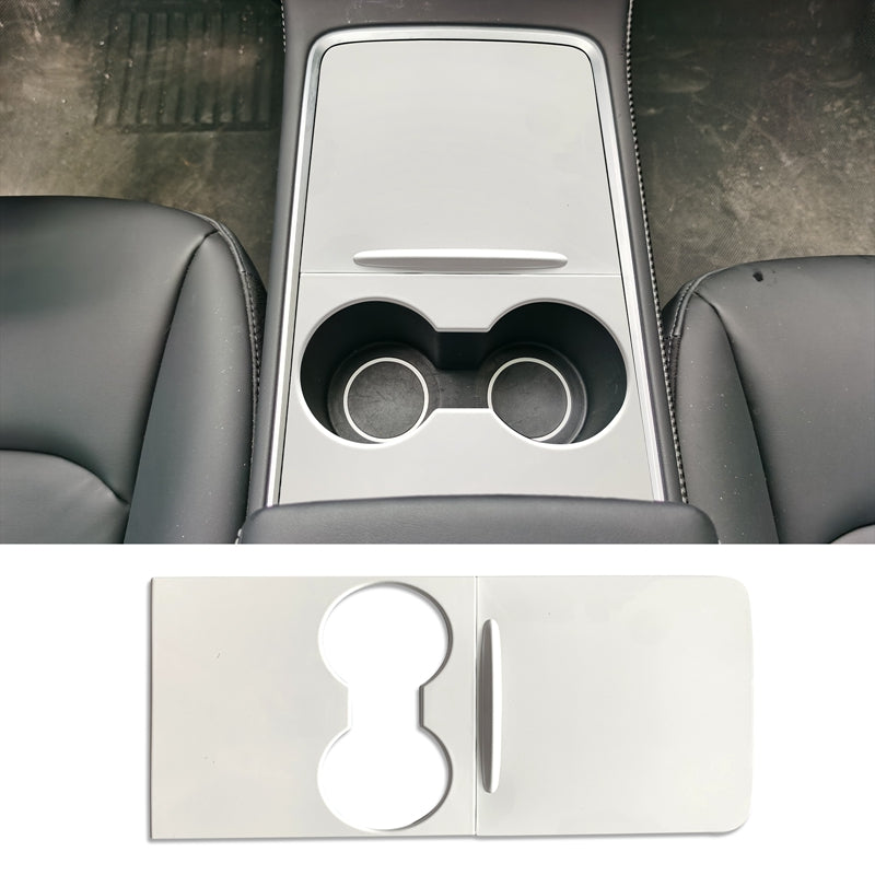 2021-23 Tesla 3 &2021-24 Tesla Y  Front Console Storage Box Cover ABS