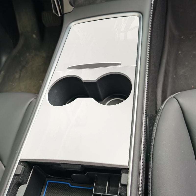 2021-23 Tesla 3 &2021-24 Tesla Y  Front Console Storage Box Cover ABS