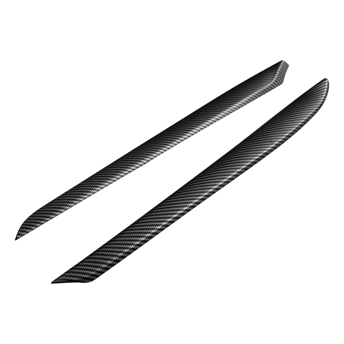 2021-2023 Tesla 3 23 Y Matte Carbon Fiber Center Front Door Panel ABS