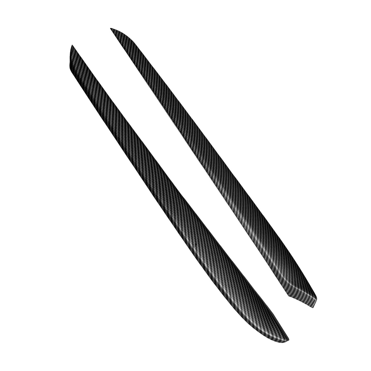 2021-2023 Tesla 3 23 Y Matte Carbon Fiber Center Front Door Panel ABS