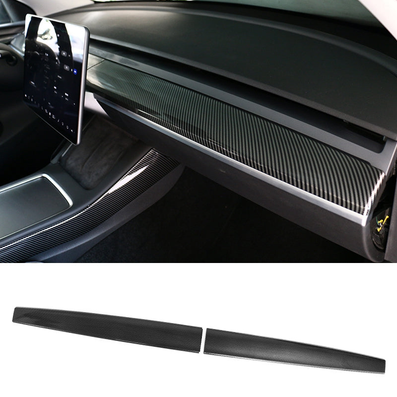 2020-2023 Tesla Y 21-23 3 Dashboard Wrap Panel ABS