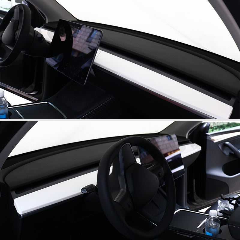 2020-2023 Tesla Y 21-23 3 Dashboard Wrap Panel ABS