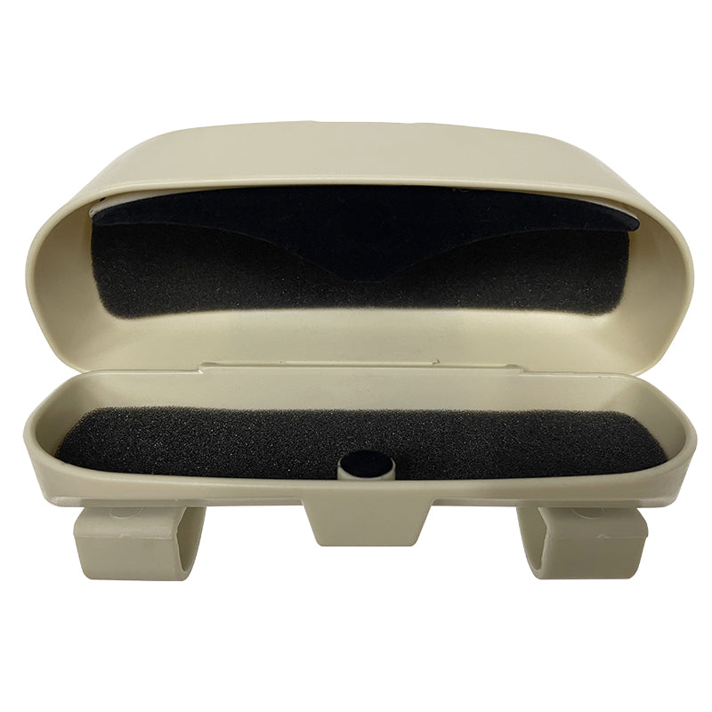 Universal Black Auto Car Sunglasses Holder Organizer Sun Visor Box ABS