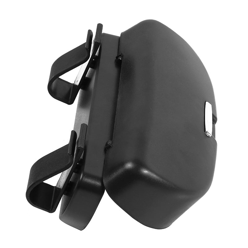Universal Black Auto Car Sunglasses Holder Organizer Sun Visor Box ABS