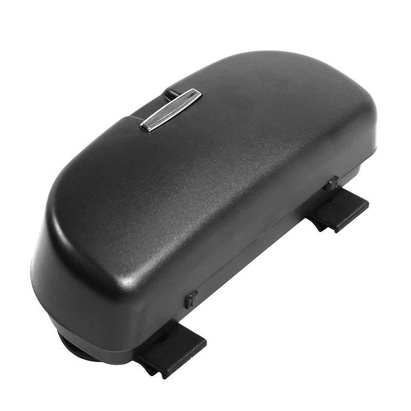 Universal Black Auto Car Sunglasses Holder Organizer Sun Visor Box ABS