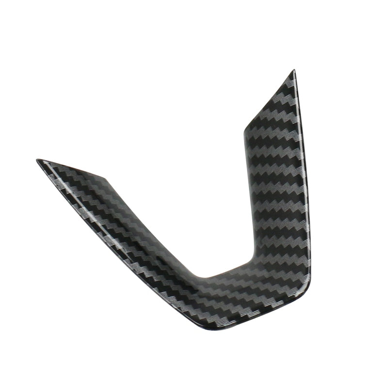 2024-2025 Tesla Model 3 Carbon Fiber Print Steering Wheel Panel Trim