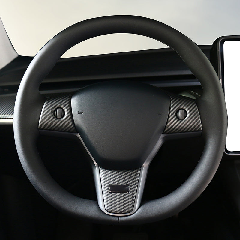 2017-2023 Tesla 3 & 20-23 Y Steering Wheel Trim ABS