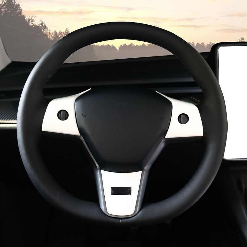 2017-2023 Tesla 3 & 20-23 Y Steering Wheel Trim ABS