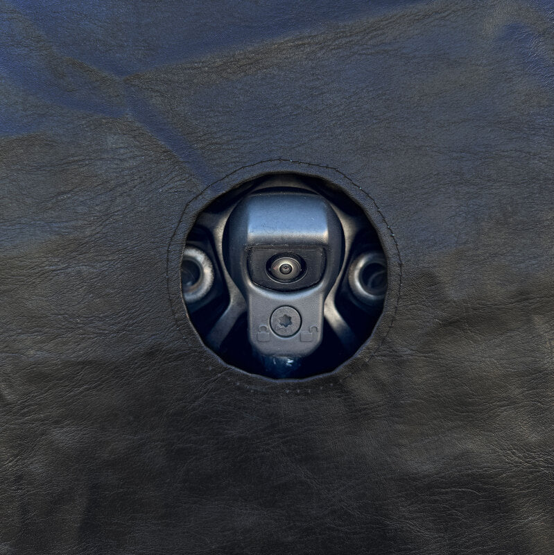 Covercraft Heavy Duty Spare Tire Cover w/ Back Up Camera Opening - 26.5in - 29in x 6in - 8.75in Tire ST1101BK