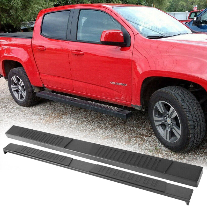 2009-2023 Dodge Ram 1500 2500 3500 5 in Black Running Boards Aluminium