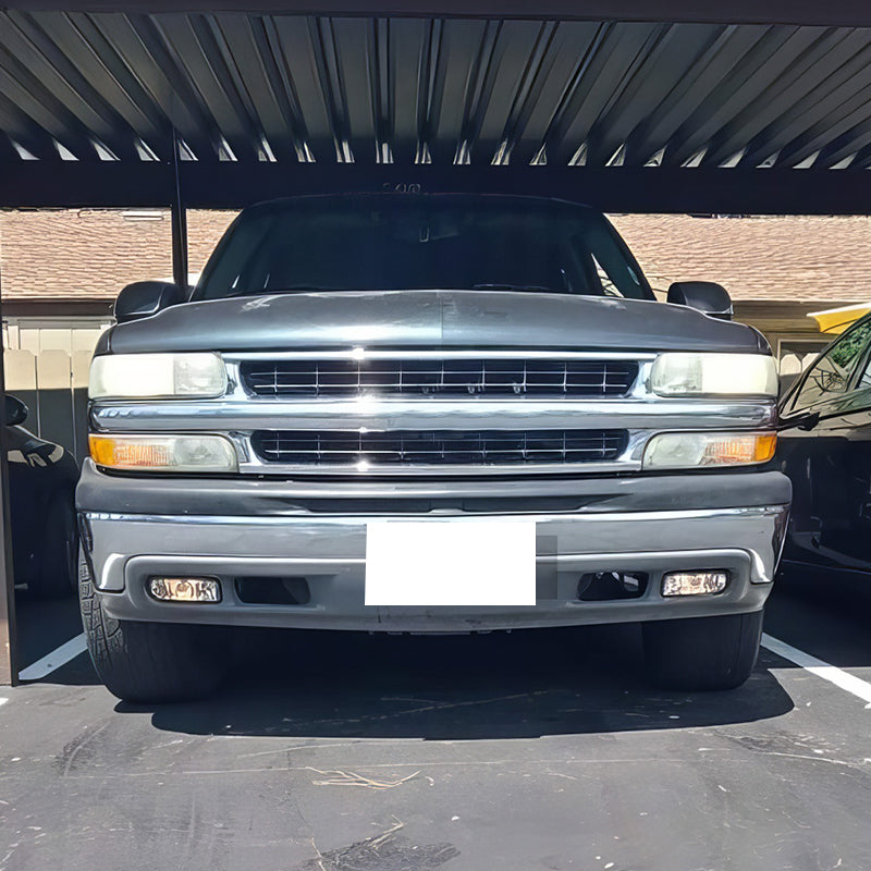 2000-2006 Chevy Suburban Tahoe Front Bumper Fog Lights Lamp Clear Lens