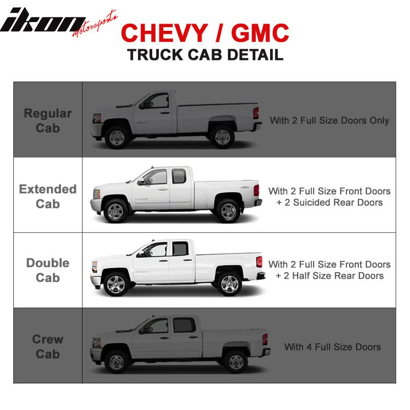 1999-2013Â Chevy Silverado & GMC Sierra Extended Cab 6" Running Boards