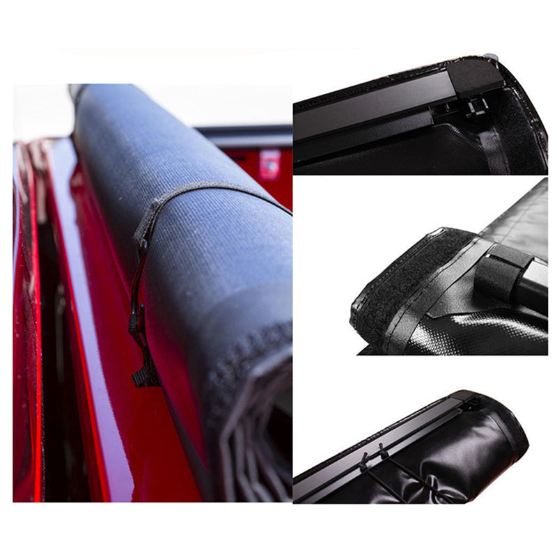 2014-2021 Toyota Tundra 8Ft Fleetside Lock Soft Roll Up Tonneau Cover