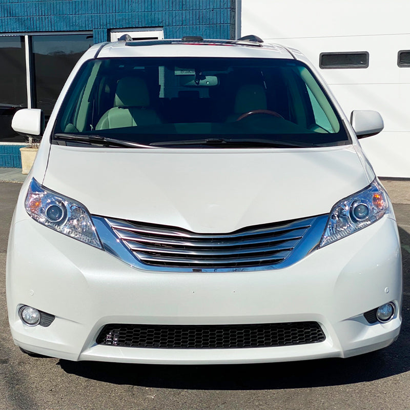 2011-2017 Toyota Sienna XL30 Chrome Fog Lights Lamps w/ Switch Wiring