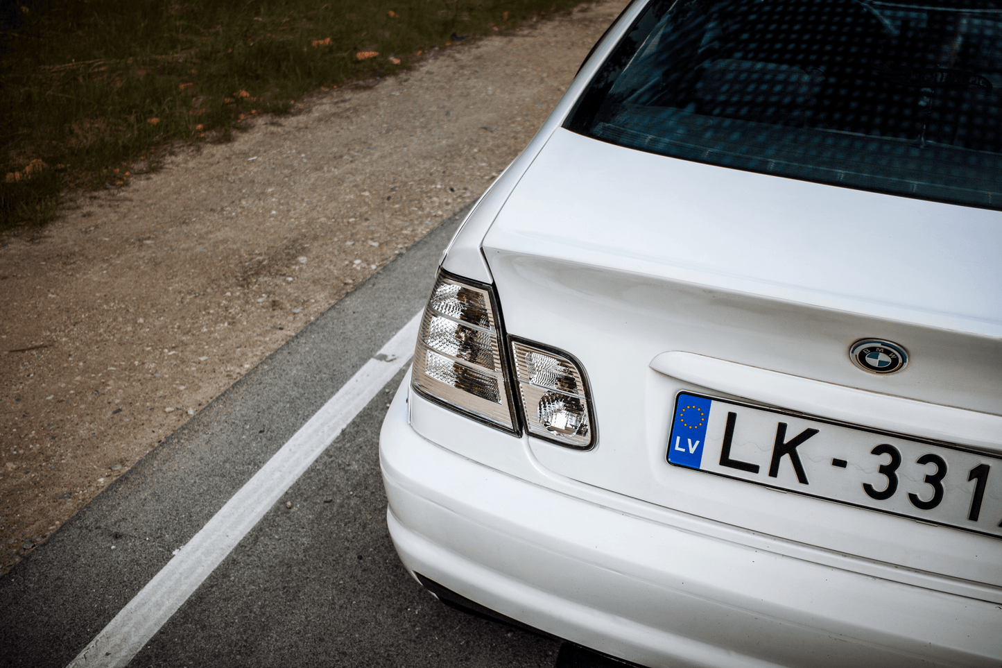 BMW 3-Series E46 Sedan Clear Tail Lights (1998-2006)