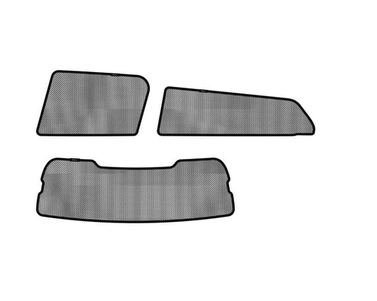 3D MAXpider 2013-2017 Land Rover Evoque 2-Door Black Sun Shades - Complete Set S1LR0060