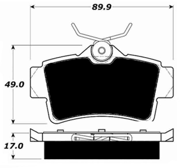 Porterfield Brake Pads for 2002 FORD MUSTANG