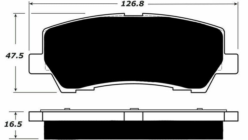 Porterfield Brake Pads for 2018 FORD Mustang EcoBoost Perf. Pkg