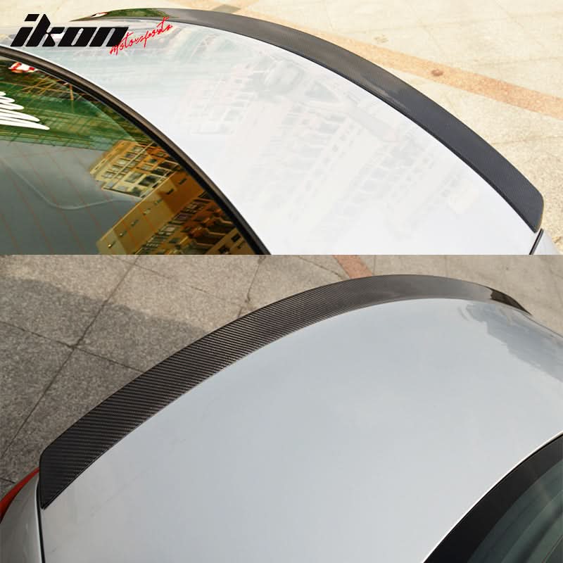 2011-2017 Benz CLS-Class W218 JC Style Rear Trunk Spoiler Carbon Fiber