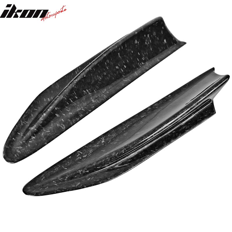 2013-2020 Scion FR-S T Style Side Fender Fin Matte Forged Carbon Fiber