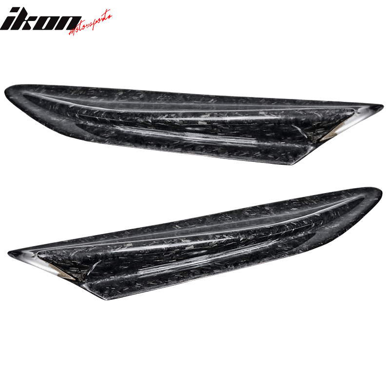2013-2020 Scion FR-S T Style Side Fender Fin Matte Forged Carbon Fiber