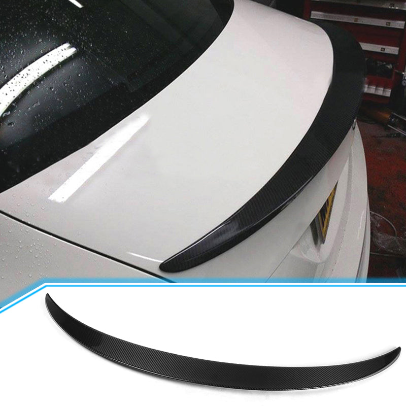2013-2018 Benz C117 W117 CLA Class P Style Trunk Spoiler Carbon Fiber