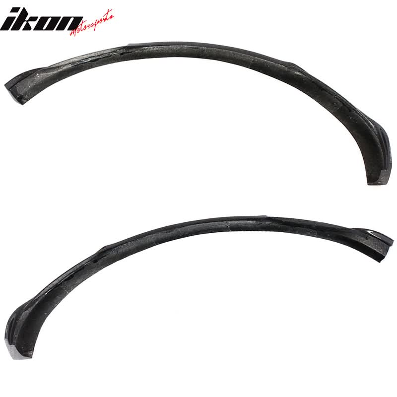 2012-2017 Tesla Model S Sedan JC Front Bumper Lip Forged Carbon Fiber