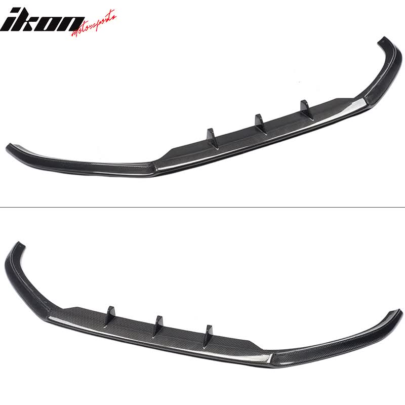2013-2016 Audi S5 8V Coupe JC Style Front Bumper Lip Kit Carbon Fiber