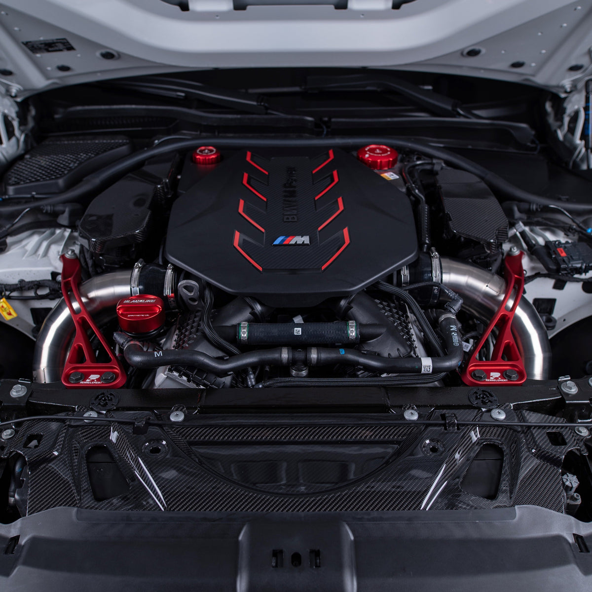 RENNELEMENT G90/G99 M5 BMW CNC Aluminum Strut Brace Set