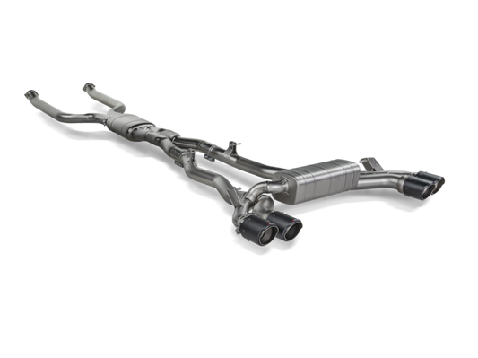 Akrapovic 2024+ BMW M5 (G90,G99) Evolution Catback Exhaust - Titanium (Requires Tips) S-BM/T/38