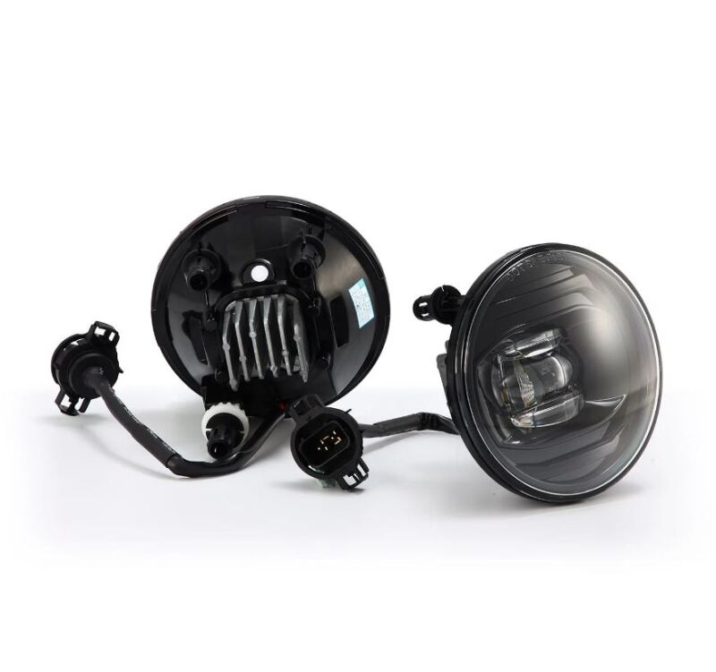 AlphaRex Universal Chevrolet/GMC/Pontiac DoubleTap Dual Color LED Projector Fog Lights - White/Amber 210007 *Discontinued