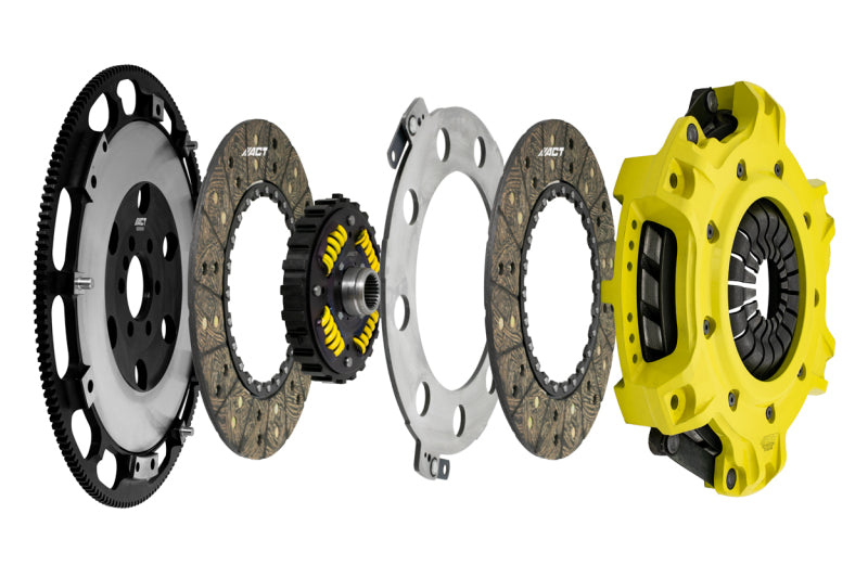 ACT Chevy Camaro/Corvette LS1/LS2/LS3/LS6/LS7 Mod-Twin 10.5 XT Sprung Disc Street Clutch Kit T2SS-G13