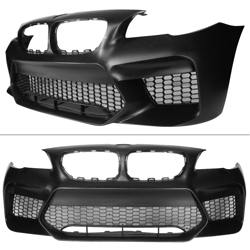 2011-2016 BMW 5 Series F10 Sedan M5 Style Unpainted Front Bumper PP