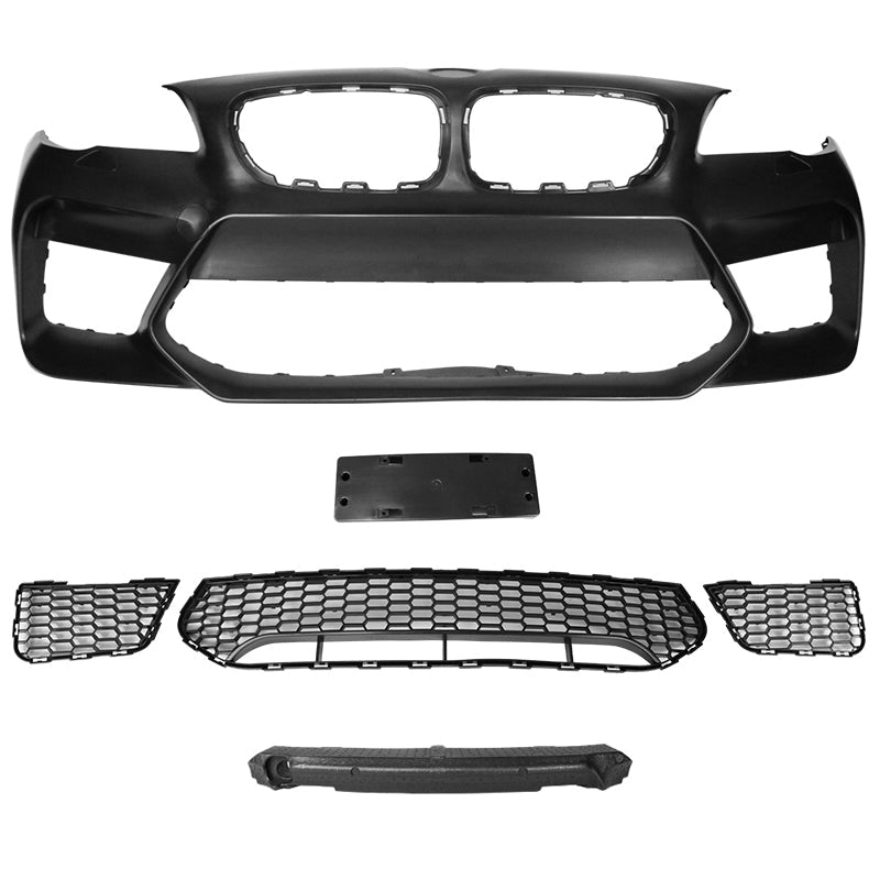 2011-2016 BMW 5 Series F10 Sedan M5 Style Unpainted Front Bumper PP